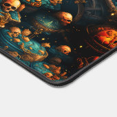 Skull Pattern Schreibtischunterlage (Ecke)