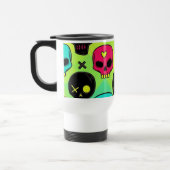 Skull Pattern Travel/Commuter Mug Reisebecher (Links)