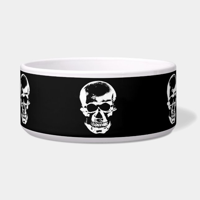 Skull Pet Bowl Napf (Vorderseite)