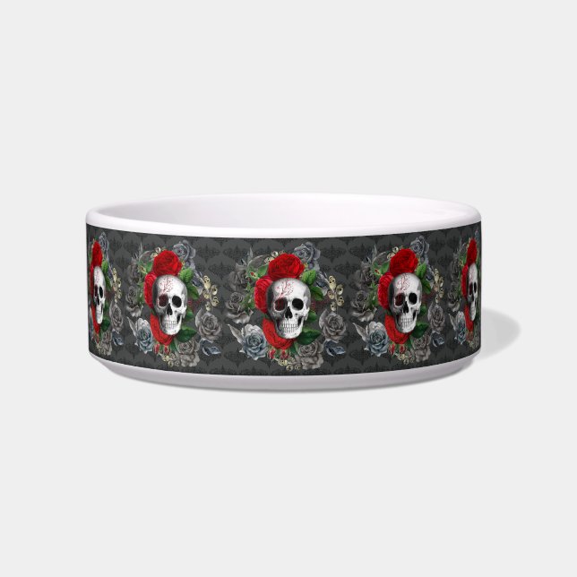 Skull Pet Bowl Napf (Vorderseite)