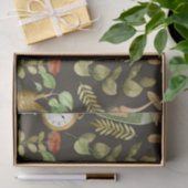 Skull Pflanze Mushroom Blume Abstrakt Halloween Seidenpapier (Geschenk)