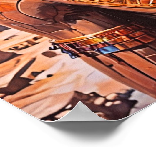 Skull Pharaoh Poster (Ecke)