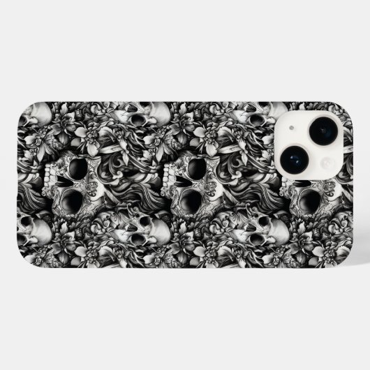 Skull Phone Case (Rückseite (Horizontal))