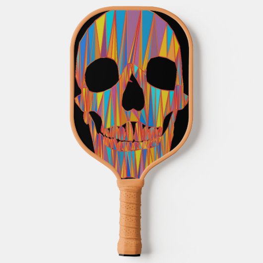 Skull Pickleball Paddle (Rückseite)