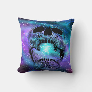 Skull Pillows Earth Galaxy Skull Kissen