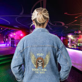 Skull-Pilot, Geboren, um den Himmel zu fahren, Coo Jeansjacke