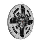 Skull Pilot & Prop, Familiennacht, Spielzimmer, Ba Dartscheibe (Vorderseite Links)