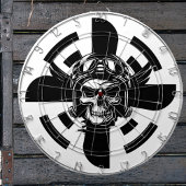 Skull Pilot & Prop, Familiennacht, Spielzimmer, Ba Dartscheibe