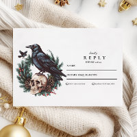 Skull & Pine Raven Gothic Wedding