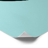 Skull Pinstriping Poster (Ecke)