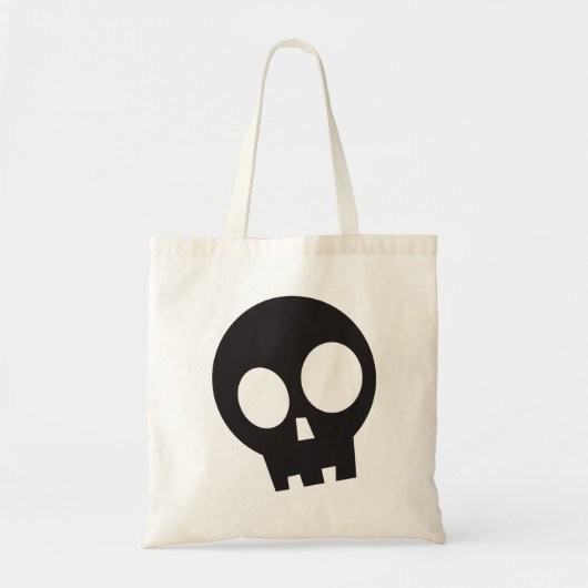 Skull Pirate Halloween Tragetasche (Vorne)