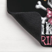Skull Pirate Princess Crossbones Halloween für Kin Mousepad (Ecke)
