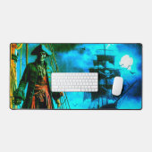 Skull Pirate Schreibtischunterlage (Tastatur & Maus)