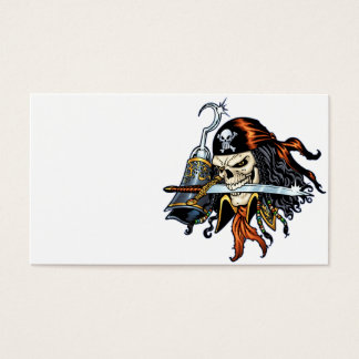 Skull Pirate with Sword and Hook by Al Rio