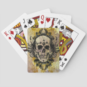 Skull Playing Cards Spielkarten