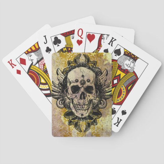 Skull Playing Cards Spielkarten (Rückseite)