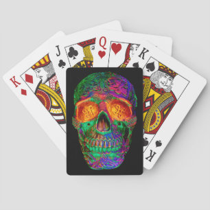 Skull Playing Cards Spielkarten