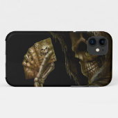 Skull Poker Case-Mate iPhone Hülle (Rückseite (Horizontal))