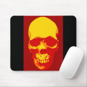 Skull Pop Art Mousepad (Mit Mouse)