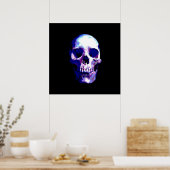 Skull Pop Art Print Poster - Skulls Posters Prints (Küche)