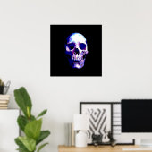 Skull Pop Art Print Poster - Skulls Posters Prints (Heimbüro)