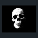 Skull Pop Art Retrolook Poster<br><div class="desc">Skull Pop Art Retrolook</div>