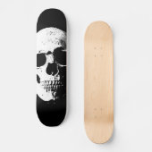 Skull Pop Art Retrolook Skateboard (Vorderseite)
