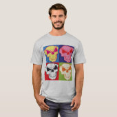 Skull Pop Art T-Shirt (Vorne ganz)