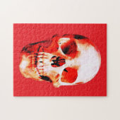 Skull Pop Kunstmalerei Puzzle (Horizontal)