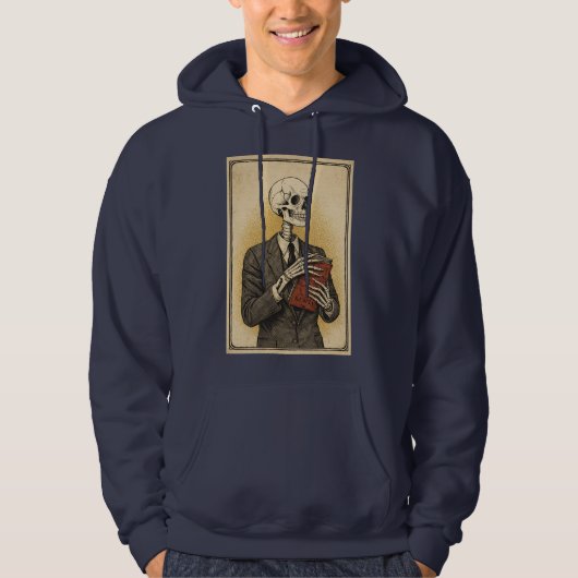 Skull Portrait Hoodie (Vorderseite)