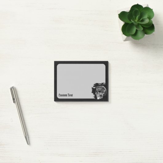 Skull Post-it-Hinweise Post-it Klebezettel (Büro)