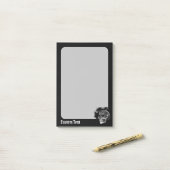 Skull Post-it-Hinweise Post-it Klebezettel (Auf Schreibtisch)