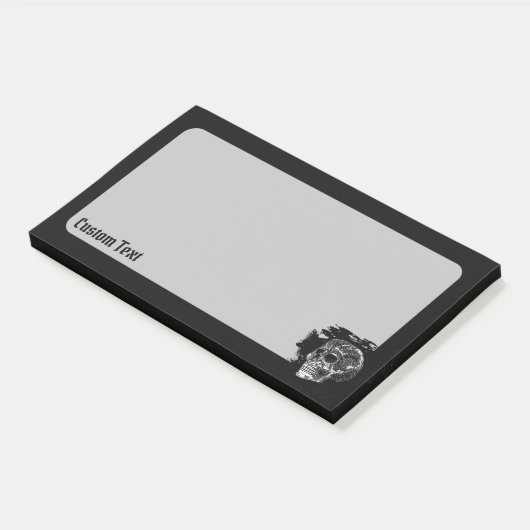 Skull Post-it-Hinweise Post-it Klebezettel (angewinkelt)