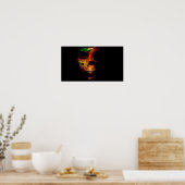 Skull Poster (Küche)