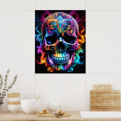 Skull Poster (Küche)