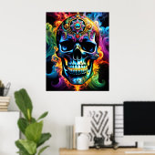 Skull Poster (Heimbüro)