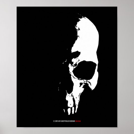 skull poster (Vorne)