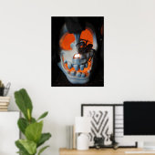Skull Poster (Heimbüro)