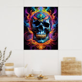 Skull Poster (Küche)
