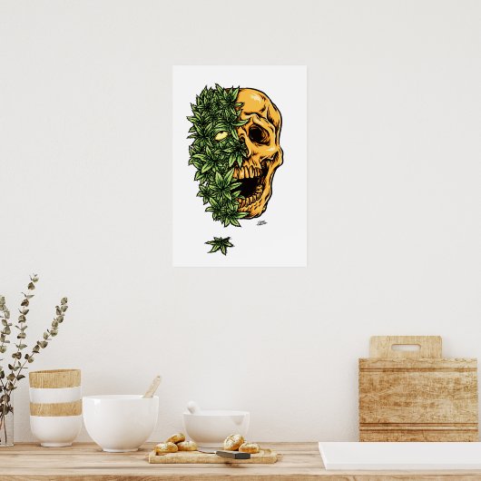 Skull poster 2 (Küche)