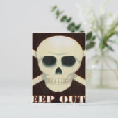 SKULL POSTKARTE (Stehend Vorderseite)