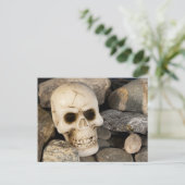 Skull-Postkarte Postkarte (Stehend Vorderseite)