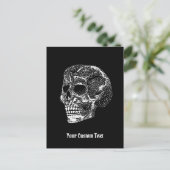 Skull-Postkarte Postkarte (Stehend Vorderseite)