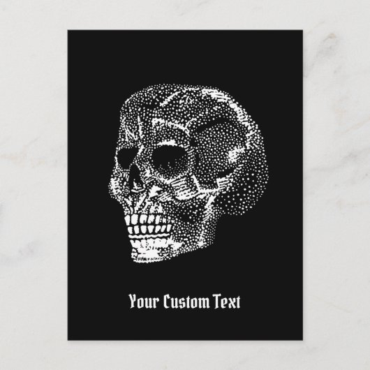 Skull-Postkarte Postkarte (Vorderseite)