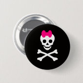 Skull Princess Button (Vorne & Hinten)