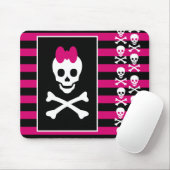 Skull Princess Mousepad (Mit Mouse)
