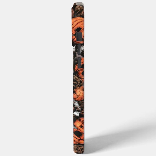 Skull & Pumpkin iPhone Case (Rückseite / Links)