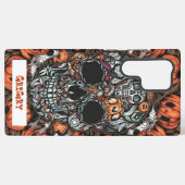 Skull & Pumpkin S22 Handy Case Samsung Galaxy Hülle (Rückseite (Horizontal))