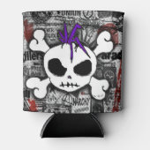 Skull Punk Dosenkühler (Vorderseite)