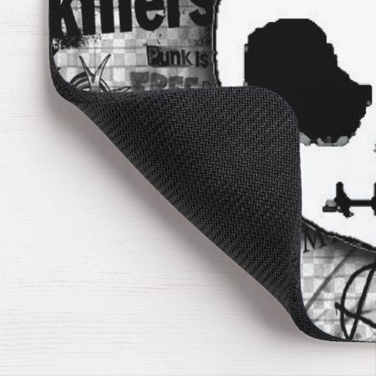 Skull Punk Mousepad (Ecke)